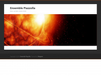 ensemble-piazzolla.de Webseite Vorschau