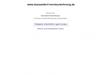 duesseldorf-monteurwohnung.de Webseite Vorschau