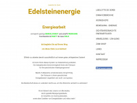 edelsteinenergie.com Webseite Vorschau