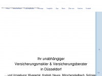 duesseldorf-versicherungsmakler.de Webseite Vorschau