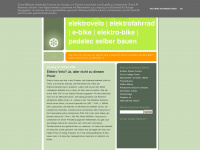 e-bike-tec.blogspot.com Webseite Vorschau