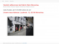 edelundstein-monschau.de Webseite Vorschau