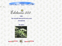 edelweiss333.de Webseite Vorschau