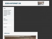eden-internet.de Webseite Vorschau