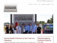 duessmann.net Webseite Vorschau