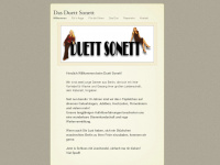 duett-sonett.de Webseite Vorschau