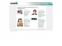 eloquia.net Webseite Vorschau
