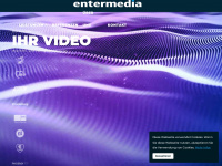entermedia.de Webseite Vorschau