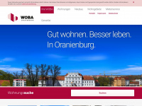 woba.de Webseite Vorschau