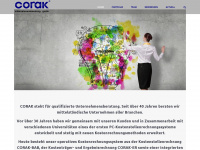 corak.de Webseite Vorschau