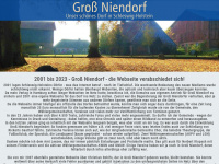 grossniendorf.de Webseite Vorschau