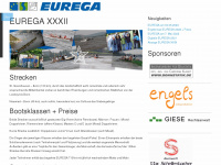 eurega.org Webseite Vorschau