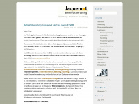 jaquemot.de Webseite Vorschau