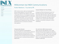 inexcom.de Webseite Vorschau