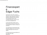 edgar-fuchs.de Webseite Vorschau