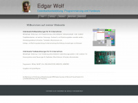 edgarwolf.de Webseite Vorschau