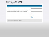 edge800.de Webseite Vorschau
