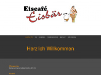eiscafe-eisbaer.de Webseite Vorschau
