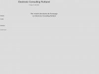 e-consulting-ruhland.de Webseite Vorschau