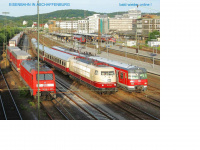 eisenbahn-aschaffenburg.de Webseite Vorschau