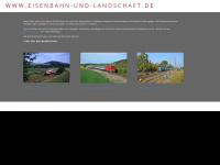 eisenbahn-und-landschaft.de Webseite Vorschau
