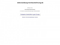 duisburg-monteurwohnung.de Webseite Vorschau
