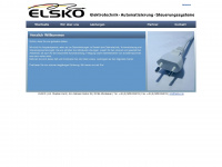 elsko.de Webseite Vorschau