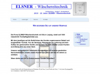 elsner-waeschereitechnik.de Webseite Vorschau
