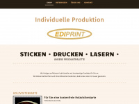 ediprint.de Webseite Vorschau