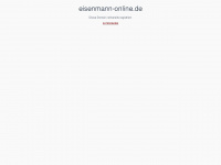 eisenmann-online.de Webseite Vorschau