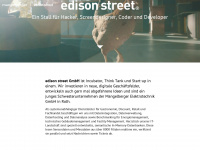 edisonstreet.com Webseite Vorschau