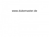dukemaster.de Webseite Vorschau