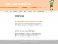 eltern-kind-gruppe.net Webseite Vorschau