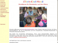 eltern-kind-musik.de Webseite Vorschau