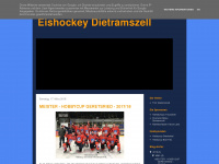 eishockey-dietramszell.blogspot.com Webseite Vorschau