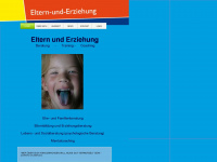 eltern-und-erziehung.com Webseite Vorschau