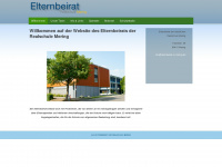 elternbeirat-rs-mering.de Webseite Vorschau