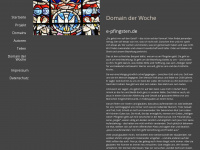 e-genom.de Webseite Vorschau
