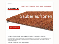 entrex.biz Webseite Vorschau