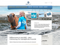 eisland-liebe.de Webseite Vorschau