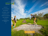 bauerngolf-samerberg.de Webseite Vorschau
