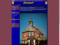 steinperf.com Webseite Vorschau