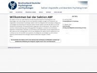 bdp-abp.de Webseite Vorschau