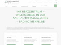 schuechtermann-klinik.de Webseite Vorschau