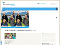 gemeindediakonie-mannheim.de Webseite Vorschau