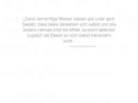selbstzweck.net Webseite Vorschau