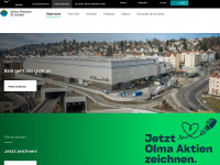 olma-messen.ch Webseite Vorschau