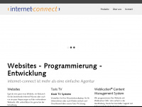 internet-connect.de Webseite Vorschau