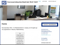 karosserie-wolf.de Webseite Vorschau