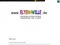 elternwille.de Webseite Vorschau